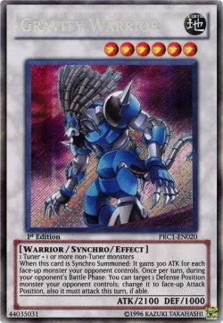 Gravity Warrior - Premium Collection (Secret Rare) [PRC1-020]