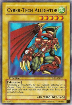 Cyber-Tech Alligator - Starter Deck: Jaden Yuki (Common) [YSDJ-001]