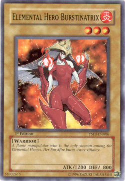 Elemental HERO Burstinatrix - Starter Deck: Jaden Yuki (Common) [YSDJ-006]