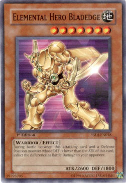 Elemental HERO Bladedge - Starter Deck: Jaden Yuki (Common) [YSDJ-018]