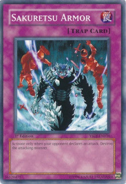 Sakuretsu Armor⁣ - Starter Deck: Jaden Yuki⁣ (Common)⁣ [036]