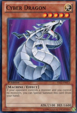 Cyber Dragon⁣ - Starter Deck: Xyz Symphony⁣ (Common)⁣ [011]