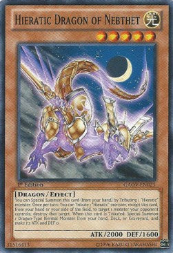 Hieratic Dragon of Nebthet⁣ - Galactic Overlord⁣ (Common)⁣ [021]