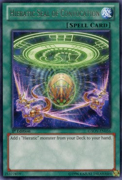 Hieratic Seal of Convocation⁣ - Galactic Overlord⁣ (Rare)⁣ [056]