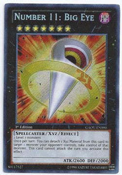 Number 11: Big Eye - Galactic Overlord (Secret Rare) [GAOV-090]