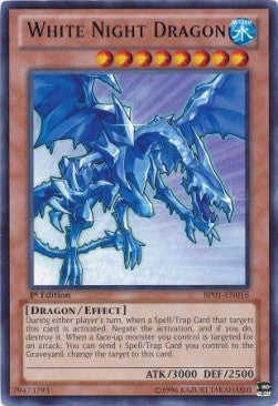 White Night Dragon (V.1 - Rare) - Battle Pack: Epic Dawn (Rare) [BP01-016]