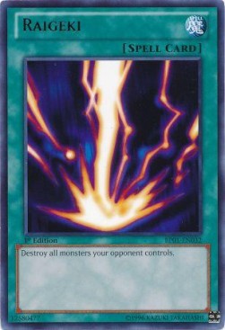 Raigeki (V.1 - Rare)⁣ - Battle Pack: Epic Dawn⁣ (Rare)⁣ [032]