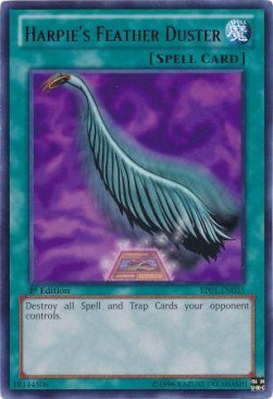 Harpie's Feather Duster (V.1 - Rare) - Battle Pack: Epic Dawn (Rare) [BP01-035]