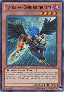 Blackwing - Zephyros the Elite (V.1 - Common)⁣ - Battle Pack: Epic Dawn⁣ (Common)⁣ [215]