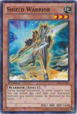 Shield Warrior (V.2 - Starfoil Rare) - Battle Pack: Epic Dawn (Starfoil Rare) [BP01-202]