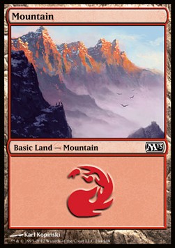 Mountain (V.3) - Magic 2013 (Land) [M13-244]