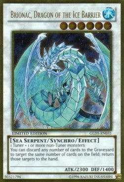 Brionac, Dragon of the Ice Barrier⁣ - Gold Series 5: Haunted Mine⁣ (Gold Rare)⁣ [031]