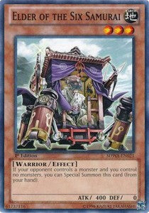 Elder of the Six Samurai⁣ - Structure Deck: Samurai Warlords⁣ (Common)⁣ [021]