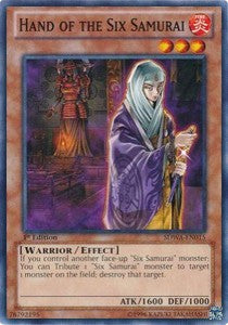 Hand of the Six Samurai⁣ - Structure Deck: Samurai Warlords⁣ (Common)⁣ [015]