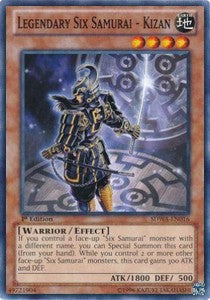 Legendary Six Samurai - Kizan⁣ - Structure Deck: Samurai Warlords⁣ (Common)⁣ [016]