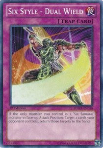 Six Style - Dual Wield⁣ - Structure Deck: Samurai Warlords⁣ (Common)⁣ [040]