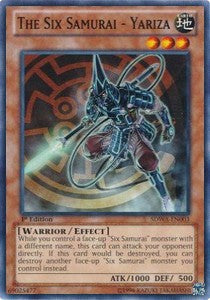 The Six Samurai - Yariza⁣ - Structure Deck: Samurai Warlords⁣ (Common)⁣ [003]