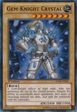 Gem-Knight Crystal⁣ - Hidden Arsenal 6⁣ (Super Rare)⁣ [001]