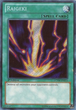 Raigeki⁣ - Legendary Collection 3: Mega Pack⁣ (Secret Rare)⁣ [054]