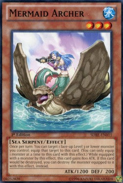 Mermaid Archer⁣ - Structure Deck: Realm of the Sea Emperor⁣ (Common)⁣ [011]