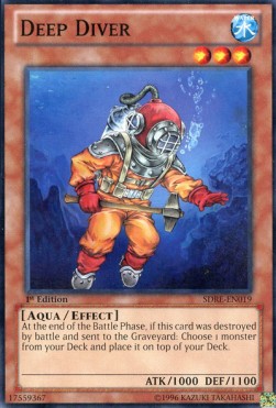 Deep Diver⁣ - Structure Deck: Realm of the Sea Emperor⁣ (Common)⁣ [019]