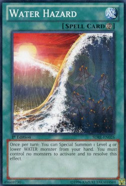 Water Hazard⁣ - Structure Deck: Realm of the Sea Emperor⁣ (Common)⁣ [026]