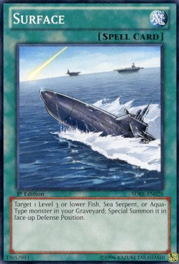 Surface⁣ - Structure Deck: Realm of the Sea Emperor⁣ (Common)⁣ [028]