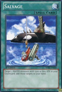 Salvage⁣ - Structure Deck: Realm of the Sea Emperor⁣ (Common)⁣ [030]
