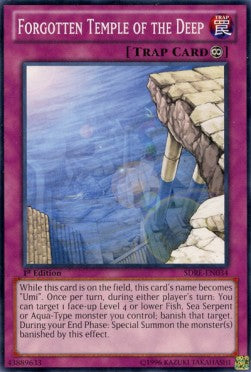 Forgotten Temple of the Deep⁣ - Structure Deck: Realm of the Sea Emperor⁣ (Common)⁣ [034]