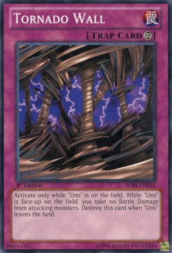 Tornado Wall⁣ - Structure Deck: Realm of the Sea Emperor⁣ (Common)⁣ [035]