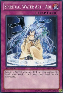 Spiritual Water Art - Aoi⁣ - Structure Deck: Realm of the Sea Emperor⁣ (Common)⁣ [037]