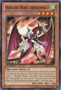 Heraldic Beast Aberconway⁣ - Abyss Rising⁣ (Common)⁣ [012]