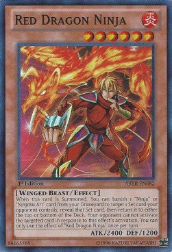 Red Dragon Ninja⁣ - Abyss Rising⁣ (Super Rare)⁣ [082]