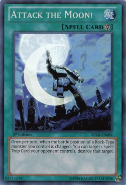 Attack the Moon!⁣ - Abyss Rising⁣ (Super Rare)⁣ [089]