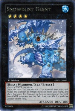 Snowdust Giant⁣ - Abyss Rising⁣ (Rare)⁣ [049]