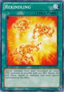 Rekindling⁣ - Structure Deck: Onslaught of the Fire Kings⁣ (Common)⁣ [024]