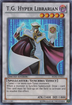 T.G. Hyper Librarian⁣ - Return of the Duelist⁣ (Super Rare)⁣ [SE1]