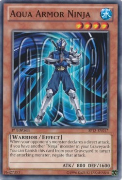 Aqua Armor Ninja (V.1 - Common)⁣ - Star Pack 2013⁣ (Common)⁣ [017]