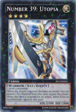 Number 39: Utopia (V.2 - Starfoil Rare) - Star Pack 2013 (Starfoil Rare) [SP13-021]