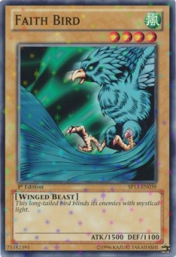 Faith Bird (V.2 - Starfoil Rare)⁣ - Star Pack 2013⁣ (Starfoil Rare)⁣ [039]