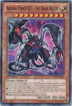 Arcana Force EX - The Dark Ruler (V.2 - Starfoil Rare)⁣ - Star Pack 2013⁣ (Starfoil Rare)⁣ [043]