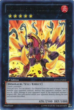 Number 61: Volcasaurus - 2013 Zexal Collection Tin (Ultra Rare) [ZTIN-002]