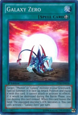 Galaxy Zero⁣ - 2013 Zexal Collection Tin⁣ (Super Rare)⁣ [018]
