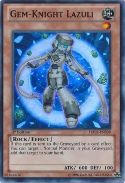 Gem-Knight Lazuli⁣ - Hidden Arsenal 7⁣ (Super Rare)⁣ [039]