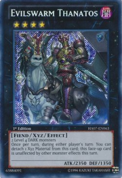 Evilswarm Thanatos⁣ - Hidden Arsenal 7⁣ (Secret Rare)⁣ [063]