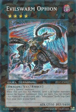 Evilswarm Ophion⁣ - Duel Terminal 7⁣ (Super Rare)⁣ [091]
