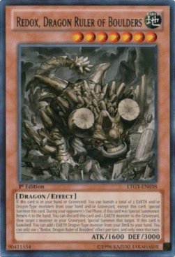 Redox, Dragon Ruler of Boulders - Lord of the Tachyon Galaxy (Rare) [LTGY-038]