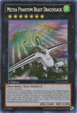 Mecha Phantom Beast Dracossack (V.1 - Secret Rare) - Lord of the Tachyon Galaxy (Secret Rare) [LTGY-053]