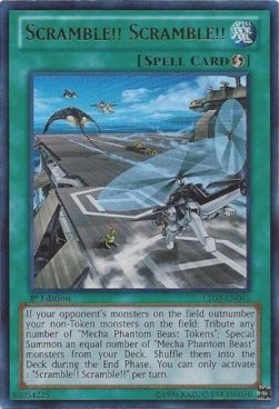 Scramble!! Scramble!! (V.1 - Ultra Rare)⁣ - Lord of the Tachyon Galaxy⁣ (Ultra Rare)⁣ [061]
