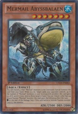 Mermail Abyssbalaen (V.1 - Ultra Rare)⁣ - Lord of the Tachyon Galaxy⁣ (Ultra Rare)⁣ [083]